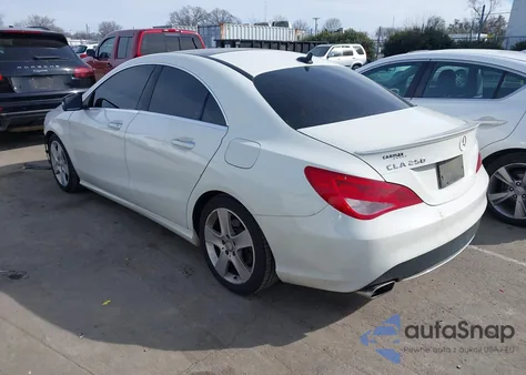 2016 Mercedes-Benz Cla 250 z USA, uszkodzony, nr VIN WDDSJ4EB2GN376919